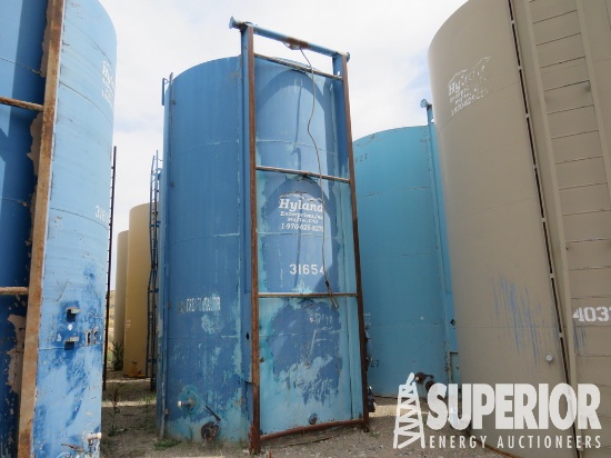 (6-10) 2002 PALMER 12'Dia x 20'H 400-Bbl Round Ver