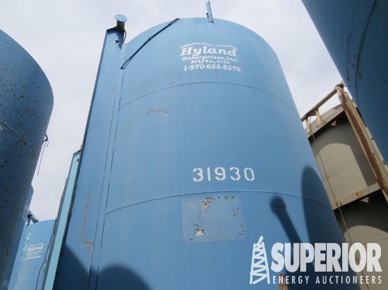 (6-11) 2003 PALMER 12'Dia x 20'H 400-Bbl Round Ver