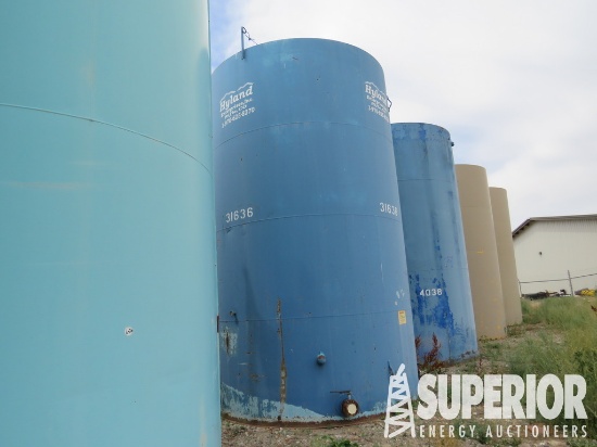 (6-22) 2002 PALMER 12'Dia x 20'H 400-Bbl Round Ver