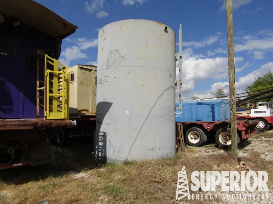 (21-125) 2010 LONG 10'Dia x 15'H 210-Bbl Steel Sto