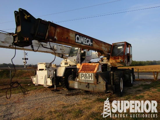 (21-8) P&H Omega 18 18-Ton Hyd Truck Crane p/b DET
