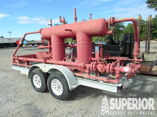 (22-72) 2000 BRANDON 20"Dia x 8'L 2000# Test Separ