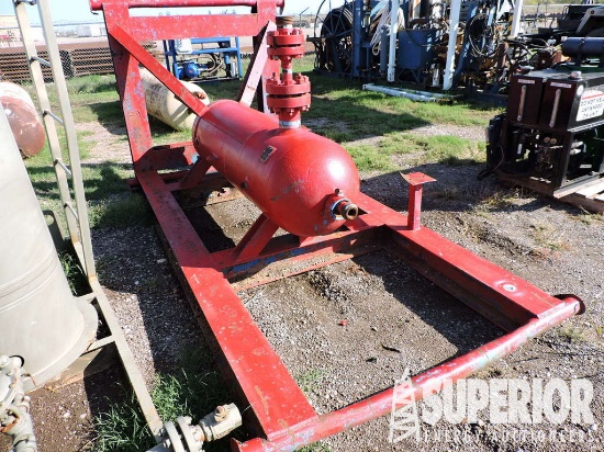 24"W x 7'H Gas Separator, Mtd on Skid