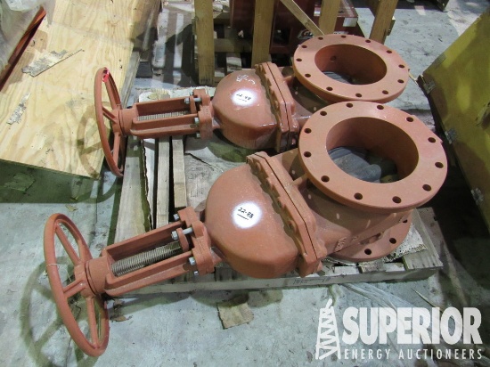 (22-88) (2) NIBCO 12" 250# Gate Valves (UNUSED)