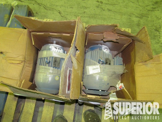 (22-96) (2) 1.5HP Elec Motors (UNUSED)