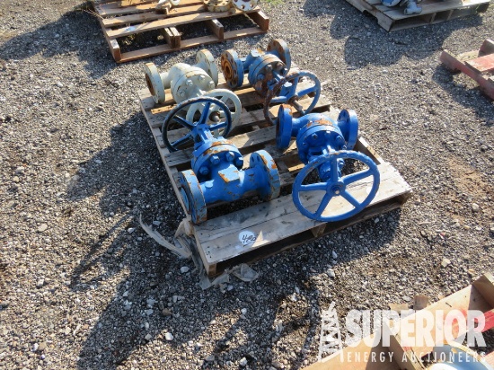 (3) 2012 FBV 8" Class 1500 WCB Gate Valves, S/N's-