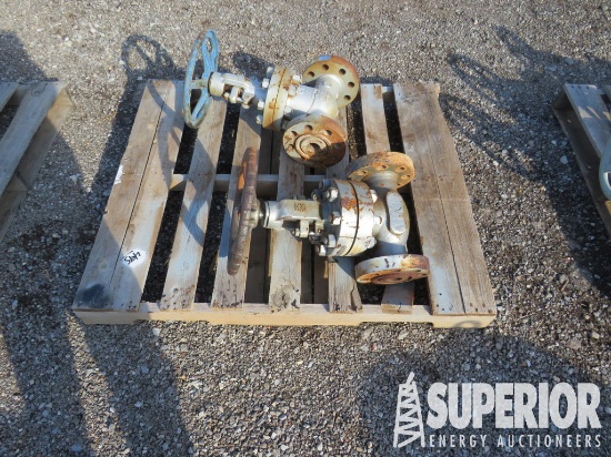 (2) WALWORTH 2" Class 1500 WCB Gate Valves, S/N's-