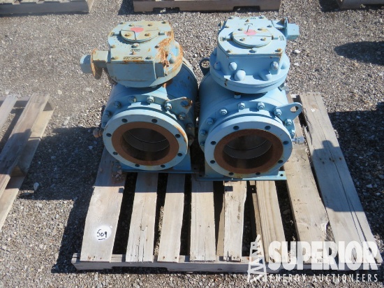 (2) 2017 WARREN 8" Class 150 Ball Valves, S/N's-SD