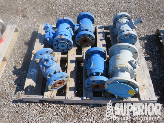 (4) GLOBAL 2" Class 1500 A105 Ball Valve; FBV 6" C