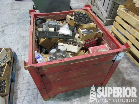 (22-151) Steel Shop Dump Cart & (2) Pallets All Co