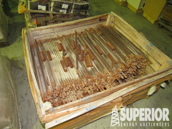 (22-153) (4) Pallets of Asst'd Studs, Nuts, Bolts,