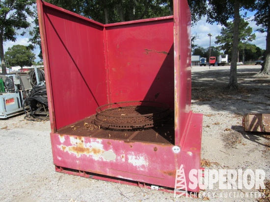 (22-129) ECON-O-LINE & HOMAK Sand blasting Cabinet