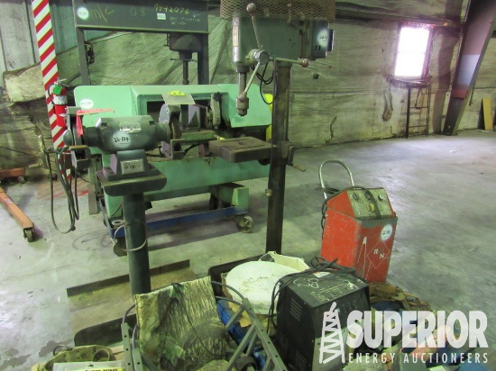 (22-134) BUFFALO Metal Cutting Bandsaw, (3) Batter