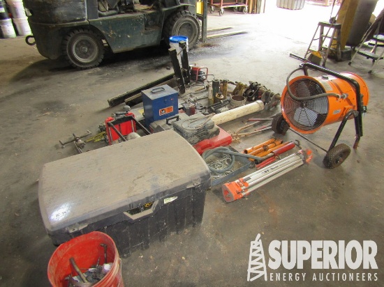 (15-70) Large Lot of Shop Tools, Set of Survey Equ