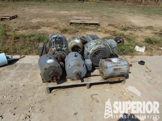 (V-30) (12) Various Size Elec Motors