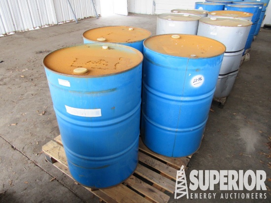 (22-146) (3) 55-Gal Drums of CHEVRON R&O 220