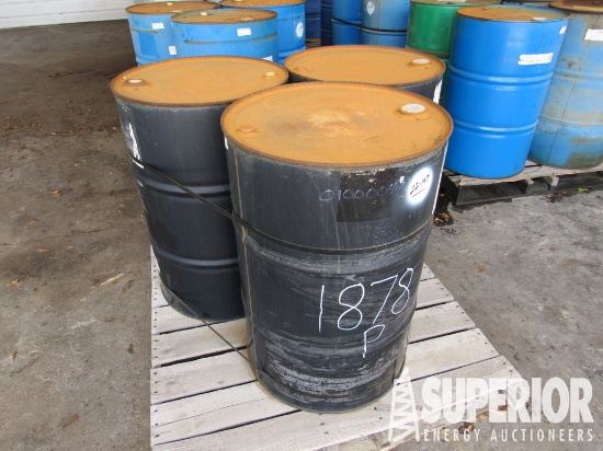 (22-147) (3) 55-Gal Drums of GARDNER DENVER Synthe