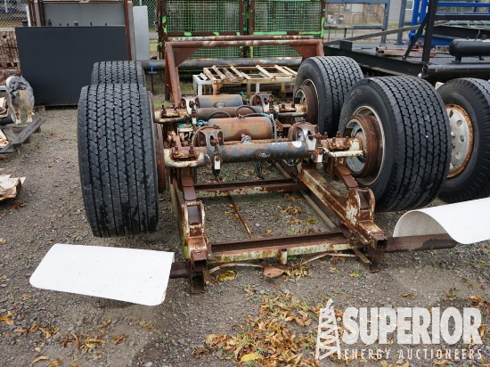 (4-90) Trailer T/A Complete w/ Brakes & (4) 445x22