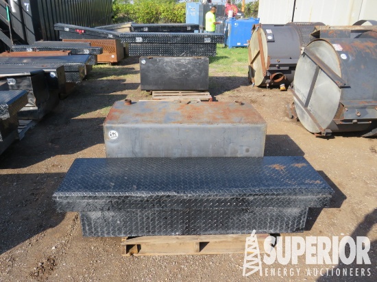 (2) Tool Boxes & 100-Gal Fuel Tank, Toolbox