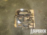 (15-76) Pallet w/ (10) Various Size C Clamps