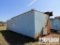 (V-13) 10'W x 8'H x 29'L Open Top Water Tank w/ 8'