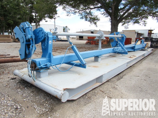 (22-179) GEFCO Style Hyd Pipe Handler, on Horizont