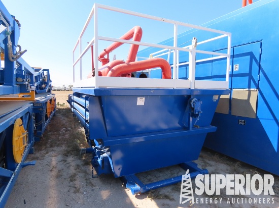 (T-11) 5'H x 10'W x 10'L Trip Tank w/ Hyd Raised P