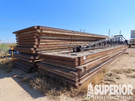 (T-20) (27) 8'W x 40'L Rig Mats (NOTE: 4 Under Der