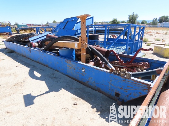 (20-20) 24"H x 7'6"W x 33'L Pipe Tub w/ Top Drive