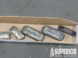 (17-31) (5) Misc Wiper Blocks f/ Internal Cutter