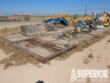 (T-18) (2) 8'W x 40'L Rig Mats w/ BOP Trolley & Wi