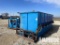 (5-110) 6'H x 6'W x 18'L Crimped Steel  Mud Tank w