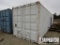 (5-604) 8'W x 40'L Shipping Container w/Large Amou