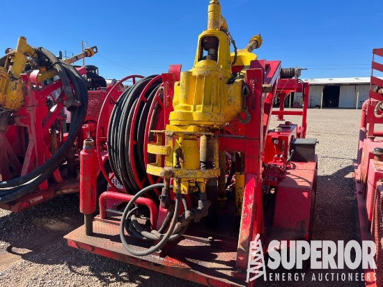 (x) (4-8) 2014 EVCO 85-Ton Power Swivel p/b CUMMIN