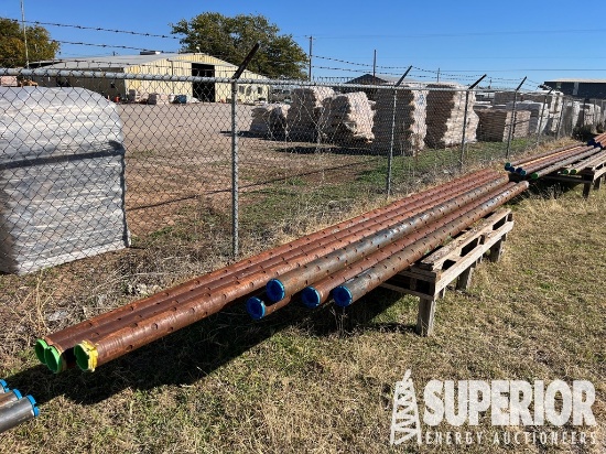 (6-60) (7) Tag Guns, (3) 4-1/2" x 21'  12 Shot Per