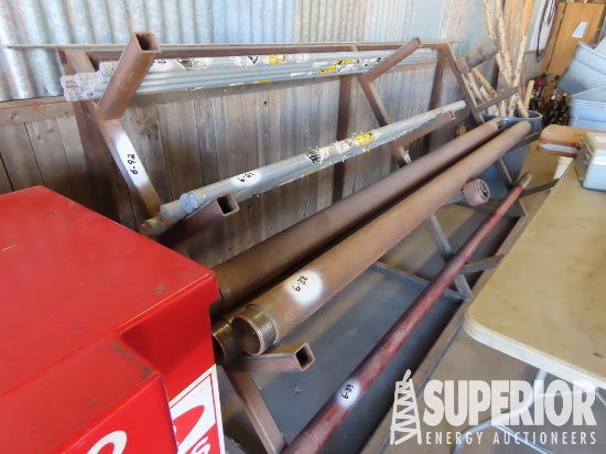 (6-92) 10'L Steel Angle Rack