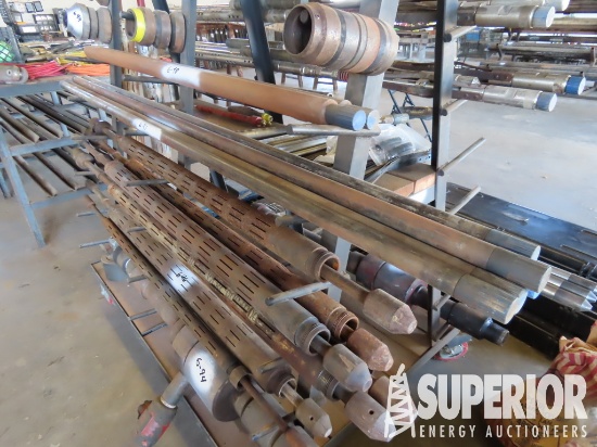 (6-97) (6) 1-7/16" x 7' Lead Sinker Bars