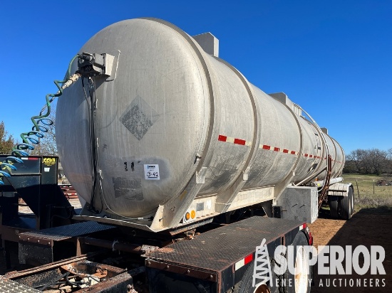 (x) (3-42) 1980 RELIABLE TANK T/A 42'OAL Tank Trai