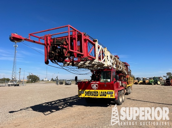 (4-3) 2013 SERVICE KING 575 D/D Back-In Well Servi
