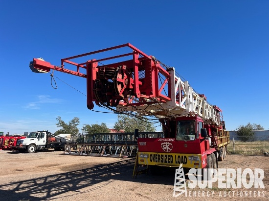 (4-2) 2013 SERVICE KING 575 D/D Back In Well Servi