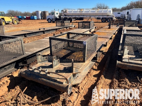 (3-9) M/R FAB 4'6"W x 13"H x 40'L Rig Base Beam w/