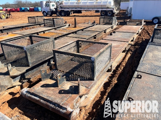 (3-12) M/R FAB 4'6"W x 13"H x 40'L Rig Base Beam w