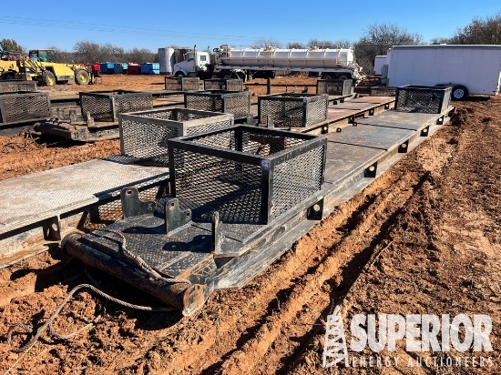 (3-13) M/R FAB 4'6"W x 13"H x 40'L Rig Base Beam w