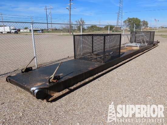 (4-4) M/R FAB 4'6"W x 13"H x 45'L Rig Base Beam w/