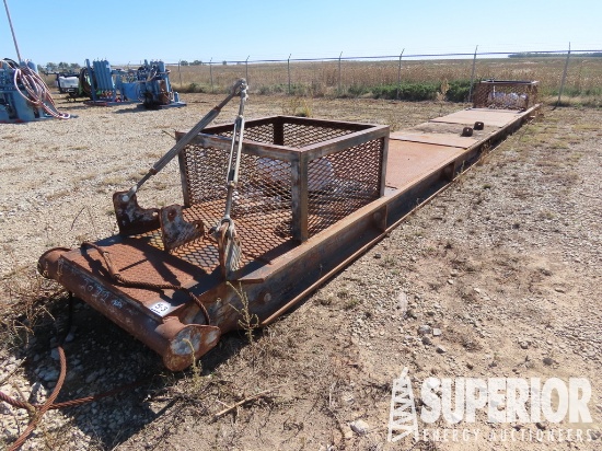 (5-3) M/R FAB 4'6"W x 13"H x 40'L Rig Base Beam w/