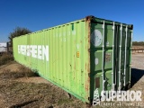 (6-155) 40'L Shipping Container