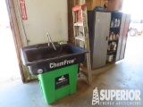 (6-162) CHEMFREE Smart Parts Washer, Storage Cabin