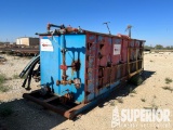 (5-112) 6'H x 6'W x 18'L Crimped Steel  Mud Tank w