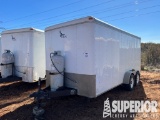 (x) (3-24) 2014 LARK 16' T/A BP Crew Trailer, VIN-