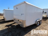 (x) (5-102) 2014 LARK T/A 16' BP Crew Trailer, VIN